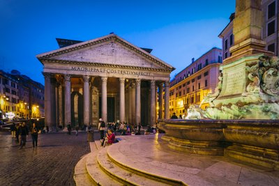 Rome, Italy. The Pantheon. by Unbekannt Unbekannt